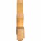 Ekena Millwork Alberta Rough Sawn Timber Gable Bracket, Western Red Cedar, 48"W x 24"H x 4"D x 4"F, 12/12 Pitch GBW048X24X0404ALB00RWR - alternate 3